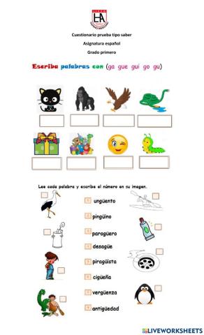 Evaluación de Español