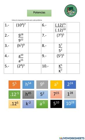 Potencias