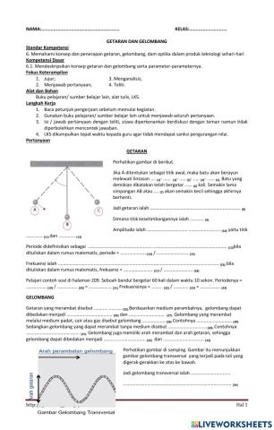 LKS Getaran dan Gelombang