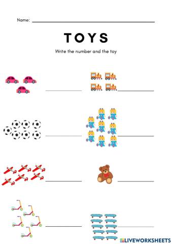 Toys and numbers