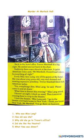 Murder At Mortlock Hall 8 & 9