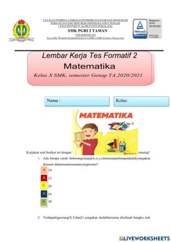 Tes formatif 2