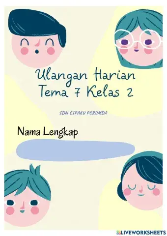 Ulangan Harian SBdP Tema 7