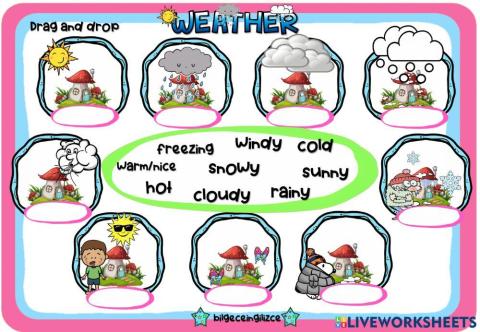 Weather (Drag,drop)