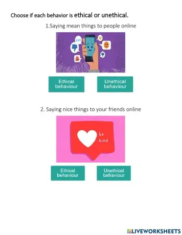 Ethical or unethical