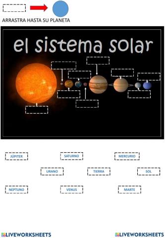 Ficha sistema solar