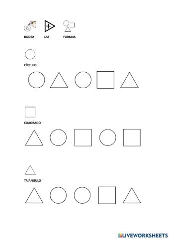 Rodear Formas