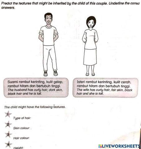 Science year 2 inheritant