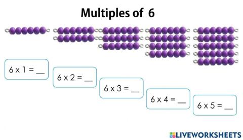 Multiples of 6