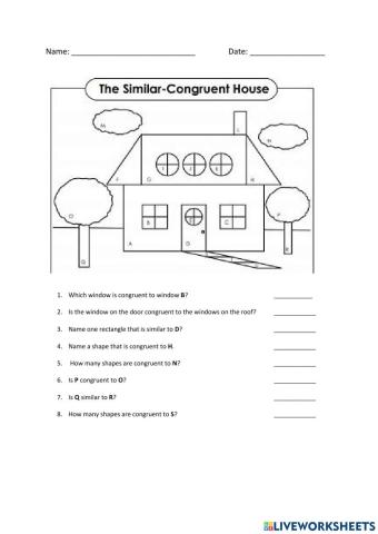 Congruent house