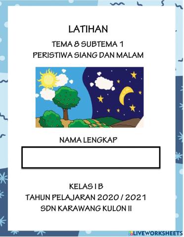 Latihan Soal Tema 8 Subtema 1