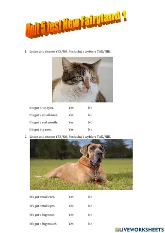 Description of an animal