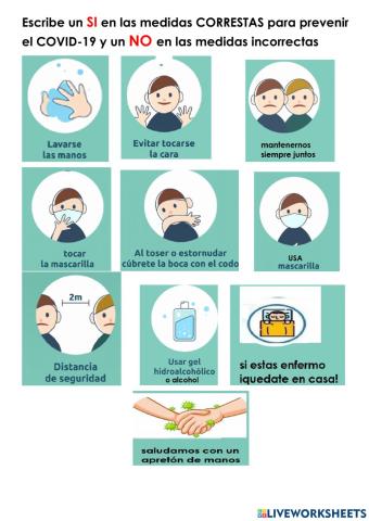 Medidas prevencion covid
