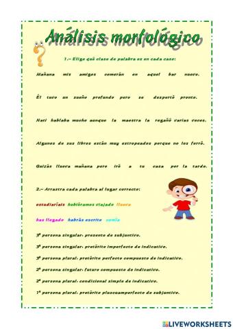 Análisis morfológico