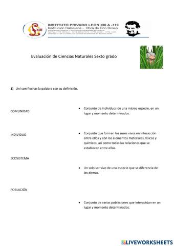 Los seres vivos y el ambiente