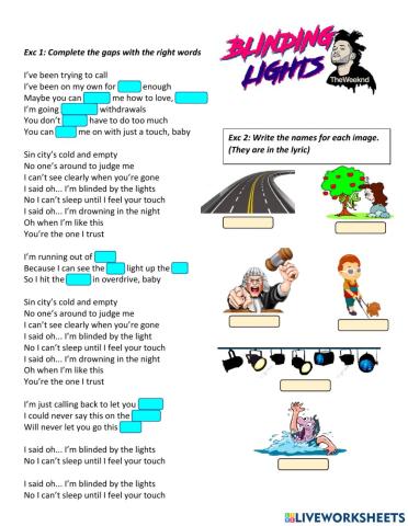 English through music