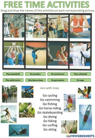 Free time activities