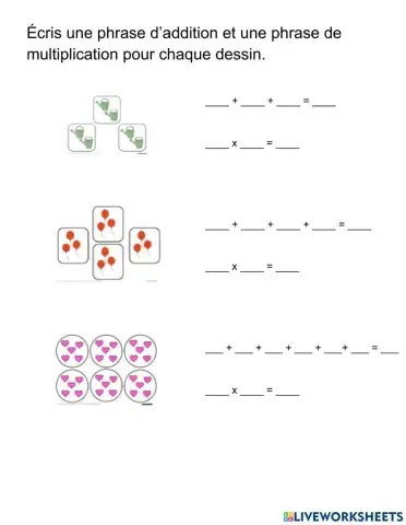 Addition répétée et Multiplication