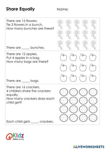 Division - Share Equally