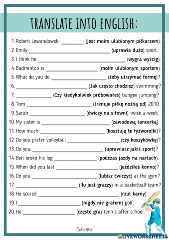 E8 tsport translations