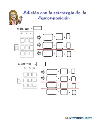 Adición por descomposición