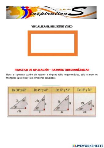 Razones Trigonométricas