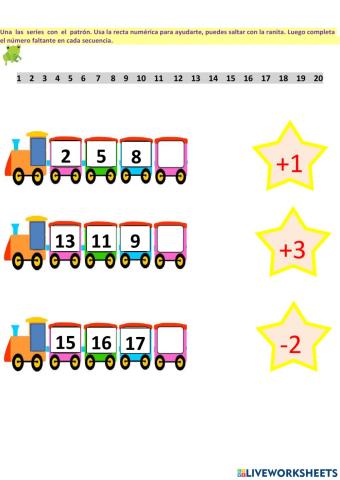 Secuencias numéricas