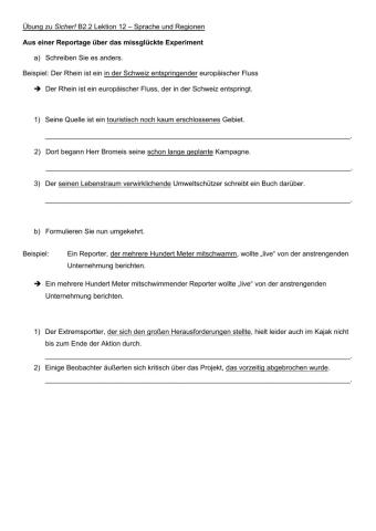 B2.2 AB S. 190 Ü7a und b