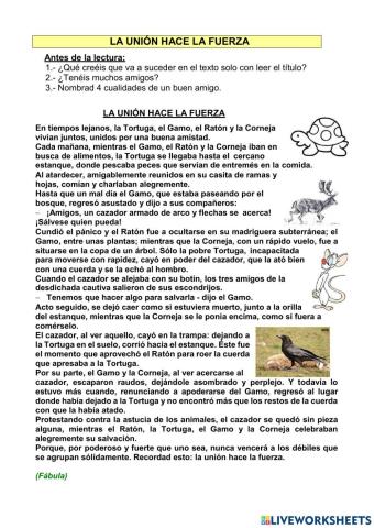 La unión hace la fuerza