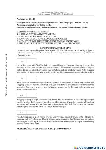 Operon 2019 reading PP