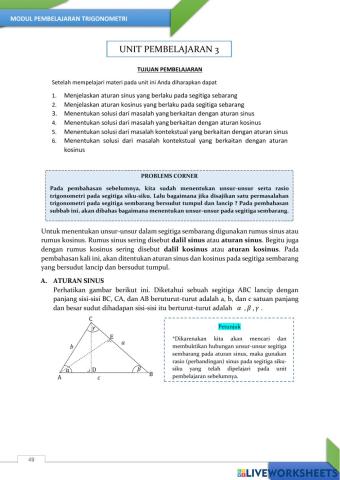 Unit Pembelajaran 3a