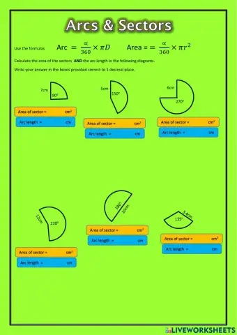 National 5 - Arcs & Sectors