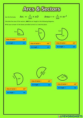 National 5 - Arcs & Sectors