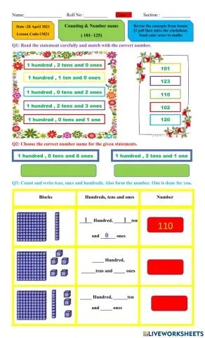 Worksheet 21