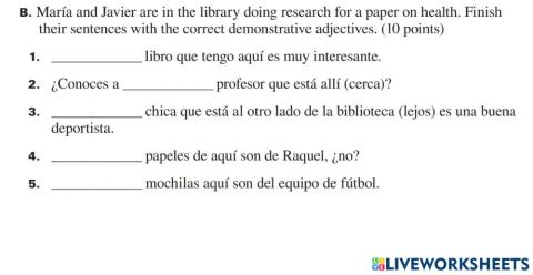 Demonstrative Practice