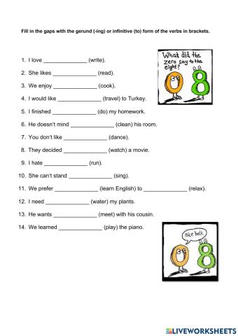 Gerund or infinitive