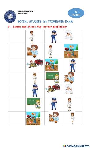 Social studies 1º exam (3)