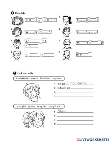 Describing adjectives