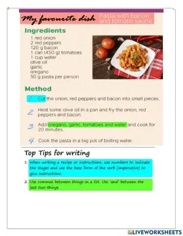 Recipe