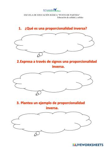 Regla de tres simple inversa