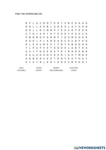 Review - Wordsearch