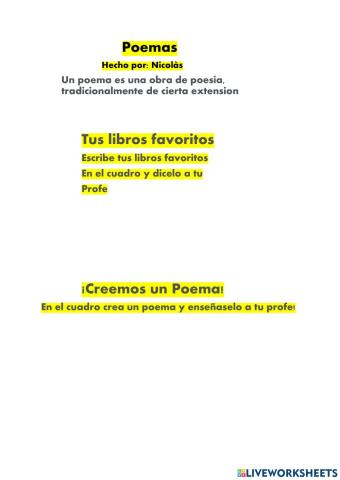 Poemas