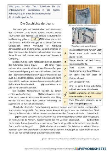 Die Geschichte der Jeans