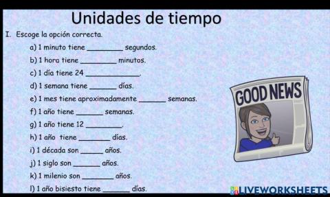 Unidades de tiempo
