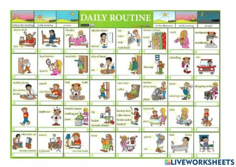 Daily routine
