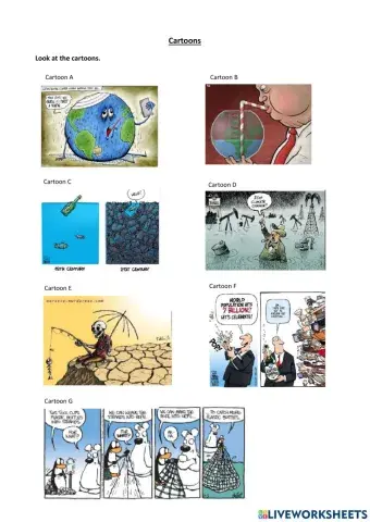 Environmental cartoons