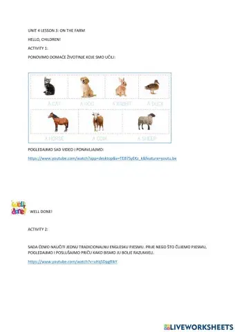 Ba ba black sheep (u4l3)