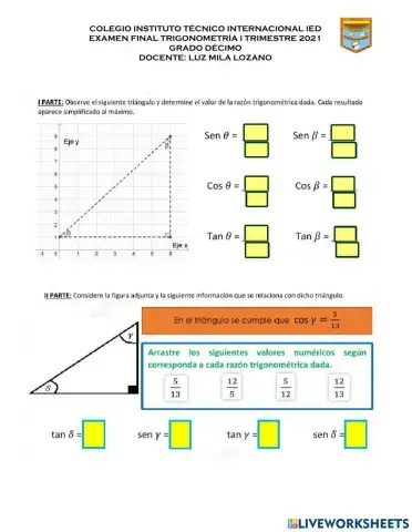 Examen Final I Trimestre