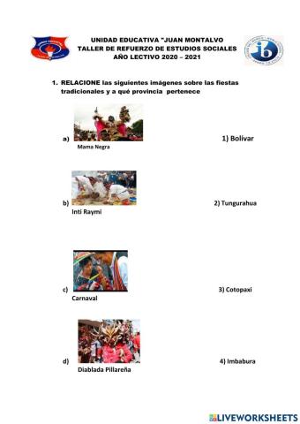 Cultura en el Ecuador