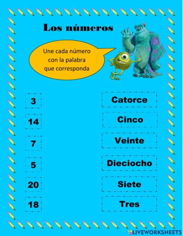 Escritura de números